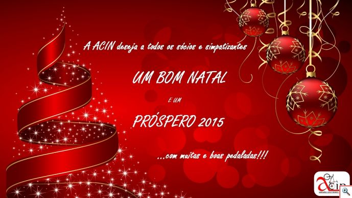Boas Festas e Feliz Ano Novo de 2015